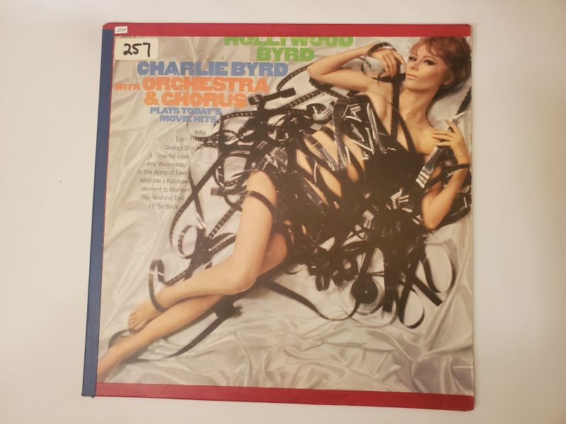 Charlie Byrd Hollywood Byrd: Charlie Byrd with Orchestra & Chorus Plays Today's Movie Hits vinyl record